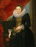 Anthony Van Dyck Portrait of a Lady oil painting artist